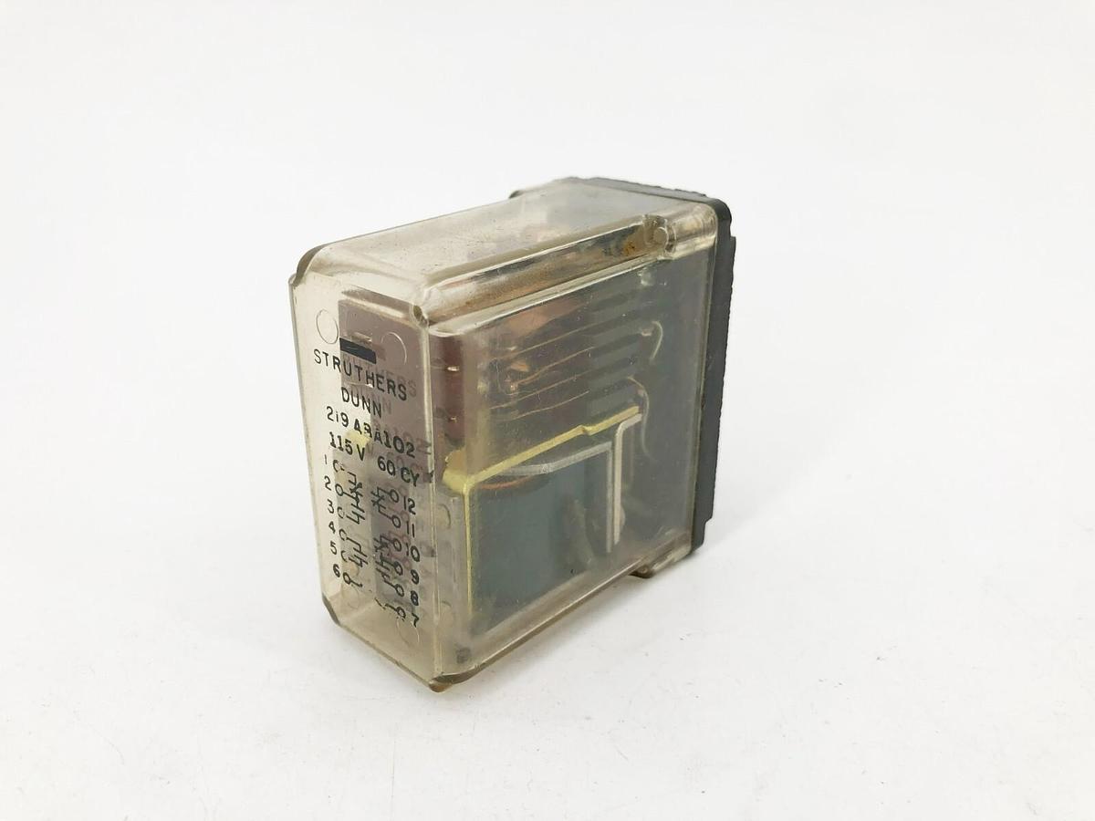 Used Struthers Dunn 219ABA102 Relay 115V 60CY