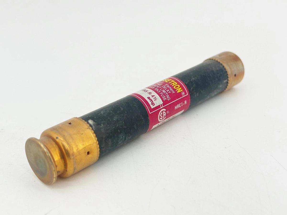 Used Lot of 3 Bussmann FRS-R-41/2 Time Delay Fuse 600V 4.5A Class RK5