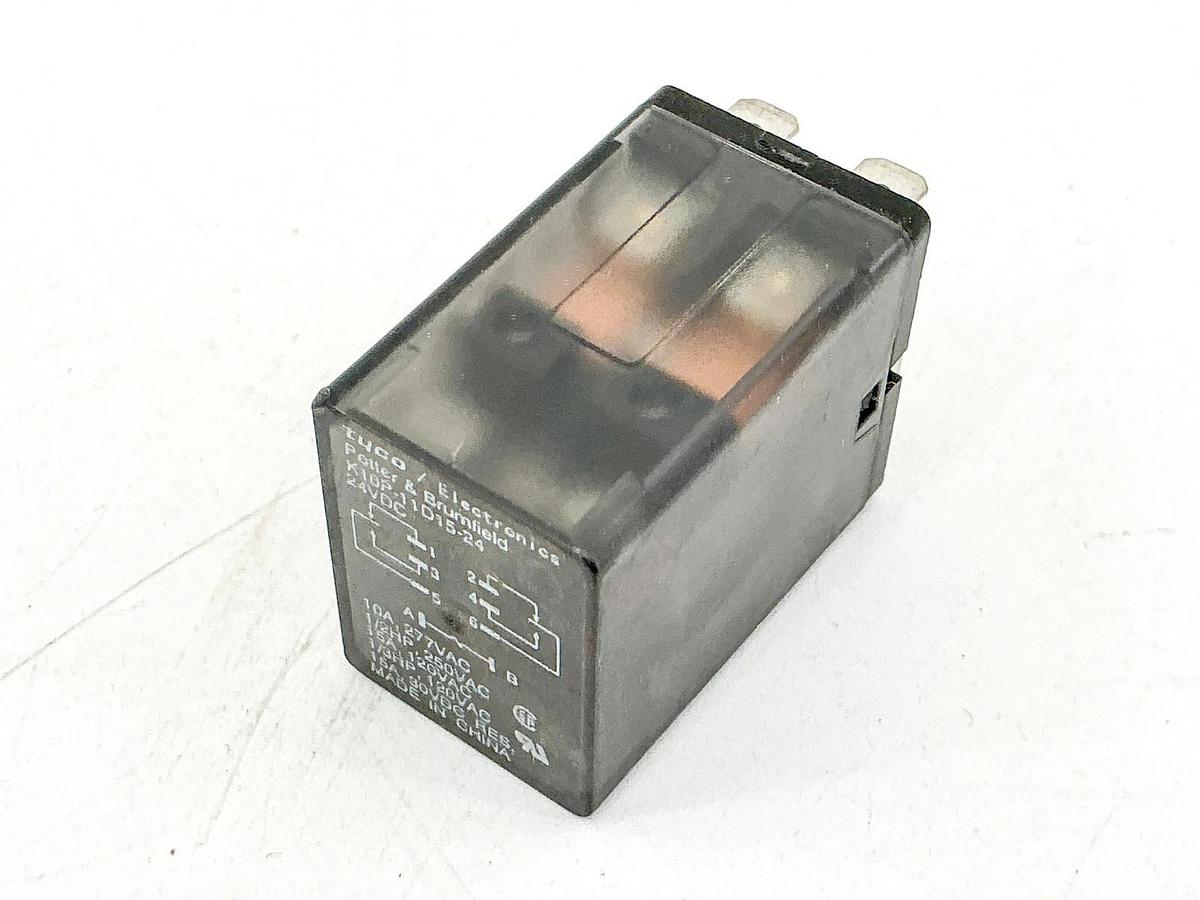 New Lot of 3 Tyco Potter & Brumfiel K10P-11D15-24 Relay 24VDC 10A 1/2HP - No Box