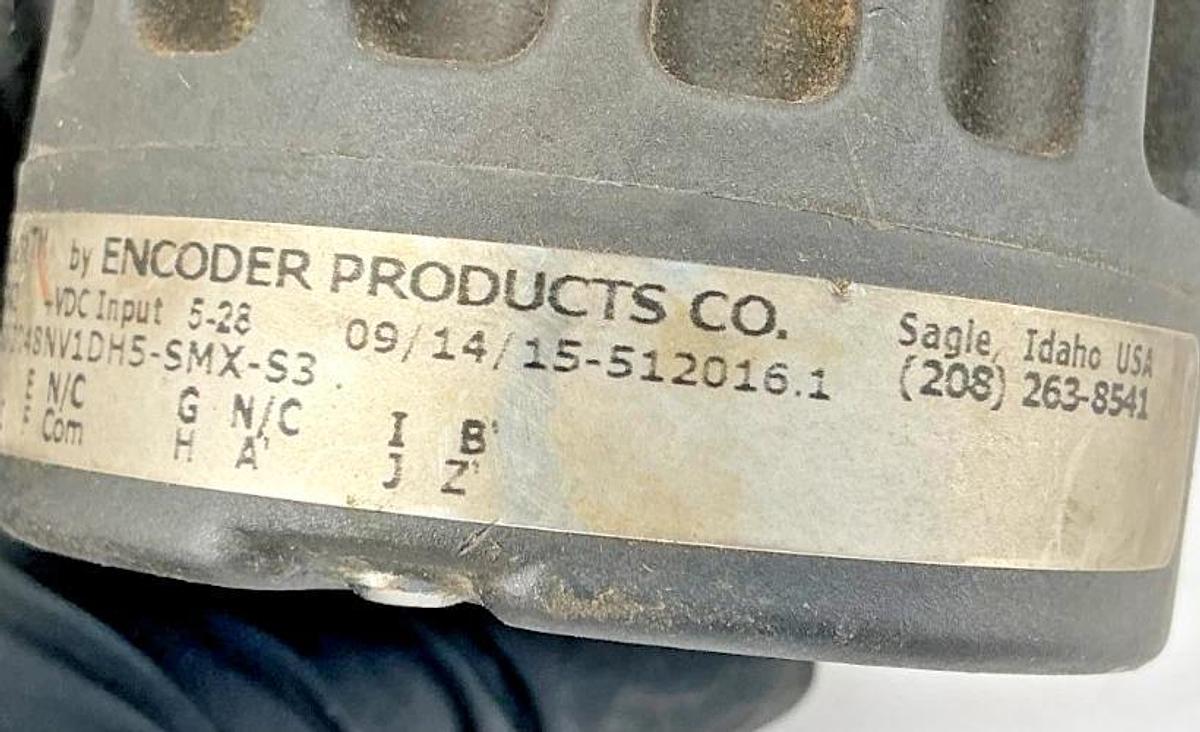 Used ACCU-CODER 25T-34SJ-2048NV1DH5-SMX-S3 Encoder VDC Input 5-28