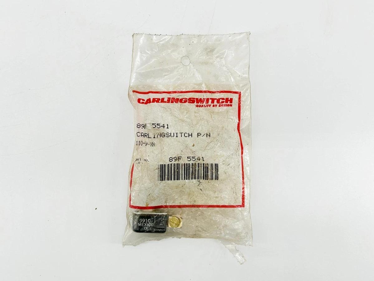 New Lot of 5 Carling Switch 895-5541 Pushbutton Switch SPST