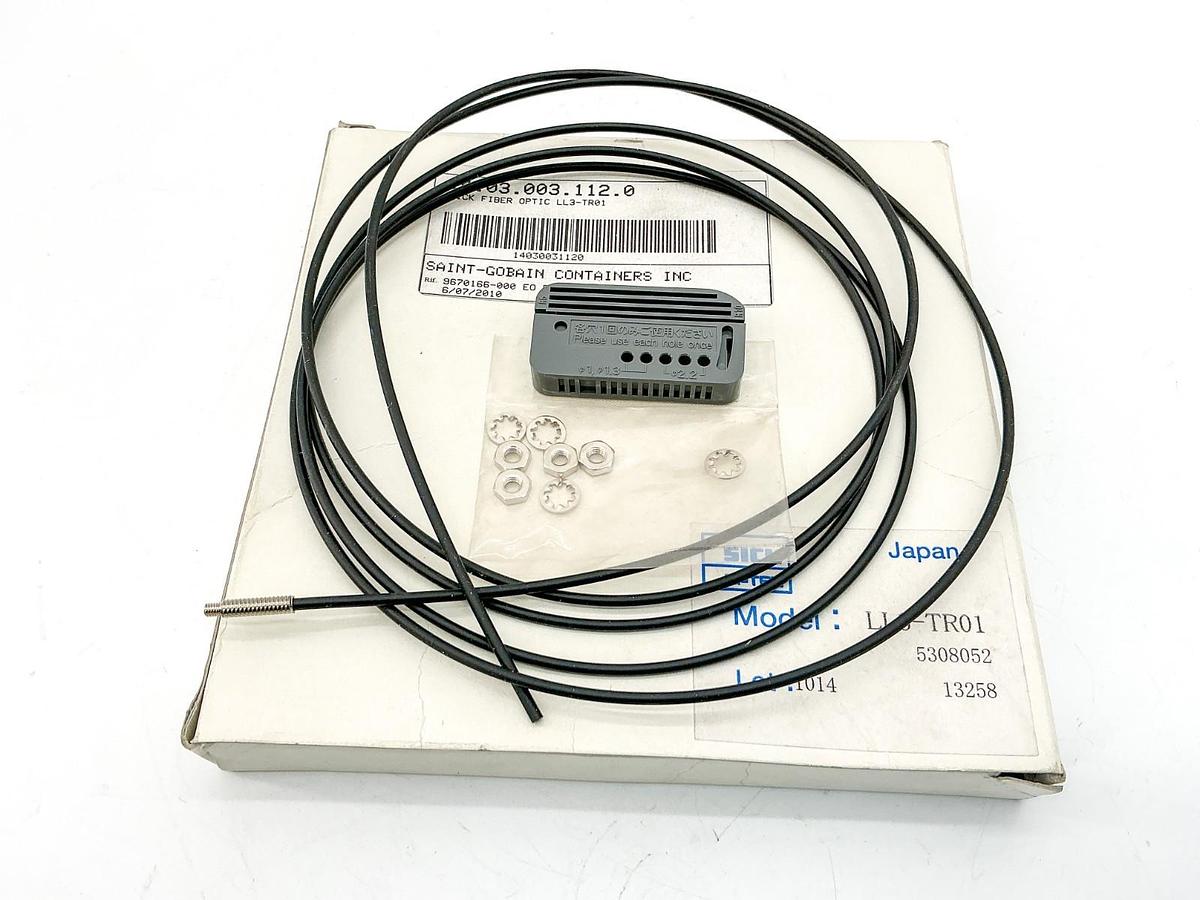 New Sick LL3-TR01 Fiber Optic Cable 5308052