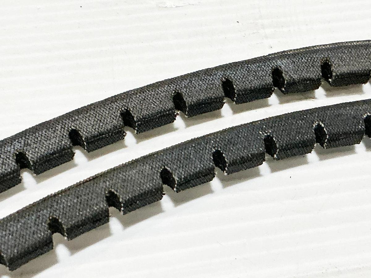 New lot of 2 Continental 3VX1400 HYT Cogged Belt 140" Length 3/8" Width - No Box