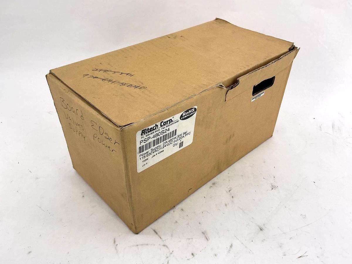 New Altech Corp PSP-480S24 Power Supply Switching Regulator 20A 24V 480W
