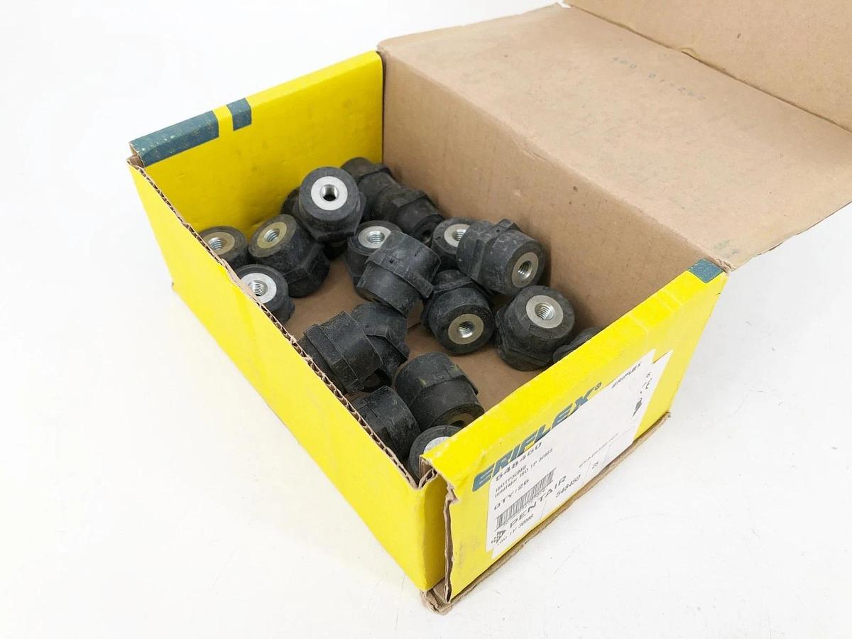 Box of 19 New NVent Eriflex 548450 Low Voltage Insulators ISO TP 30M8