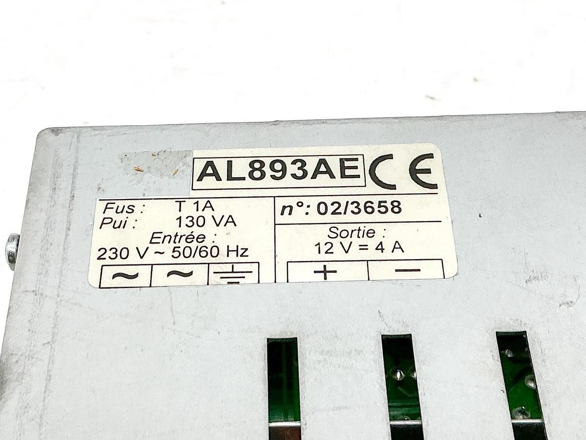 New AL893AE Transformer 12V/230V 4A 50/60Hz - No Box