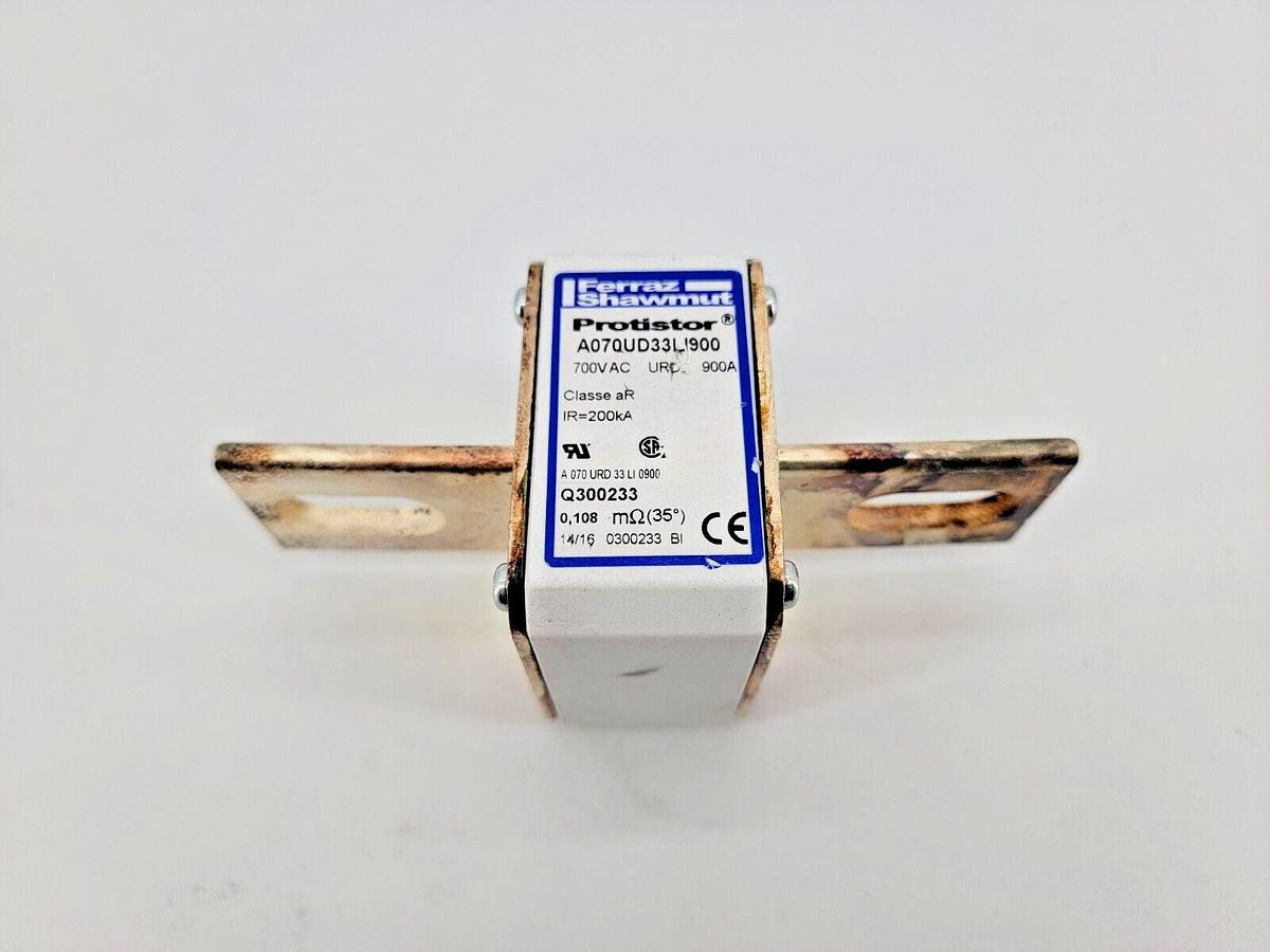 New Ferraz Shawmut A070UD33LI900 Protistor Fuse 700VAC 900A Q300233