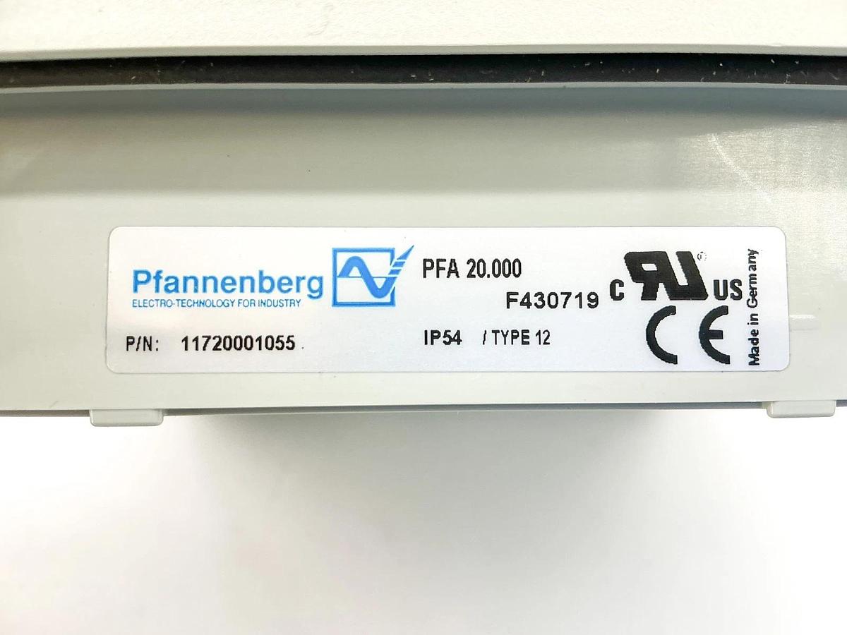 New Pfannenberg PFA 20.000 Fan Filter 11720001055