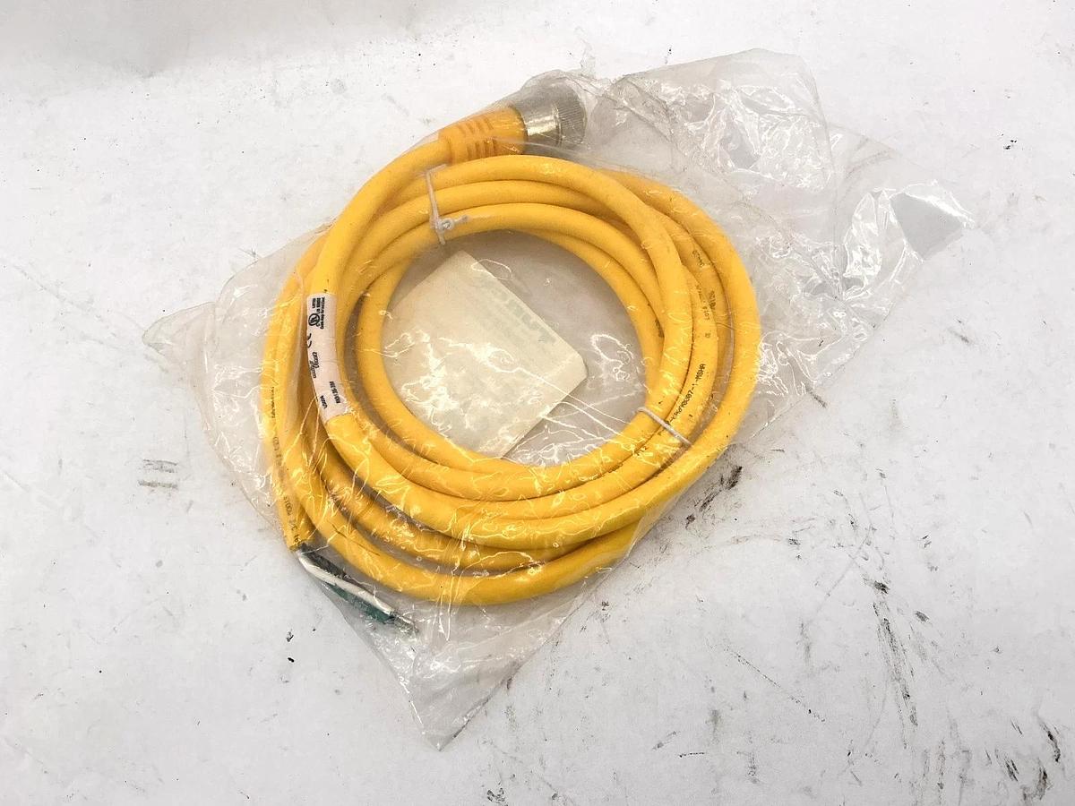 New Turck RKM-36-3M Mini Fast Cordset 3-Pin Female 3-Wire 10A 600V