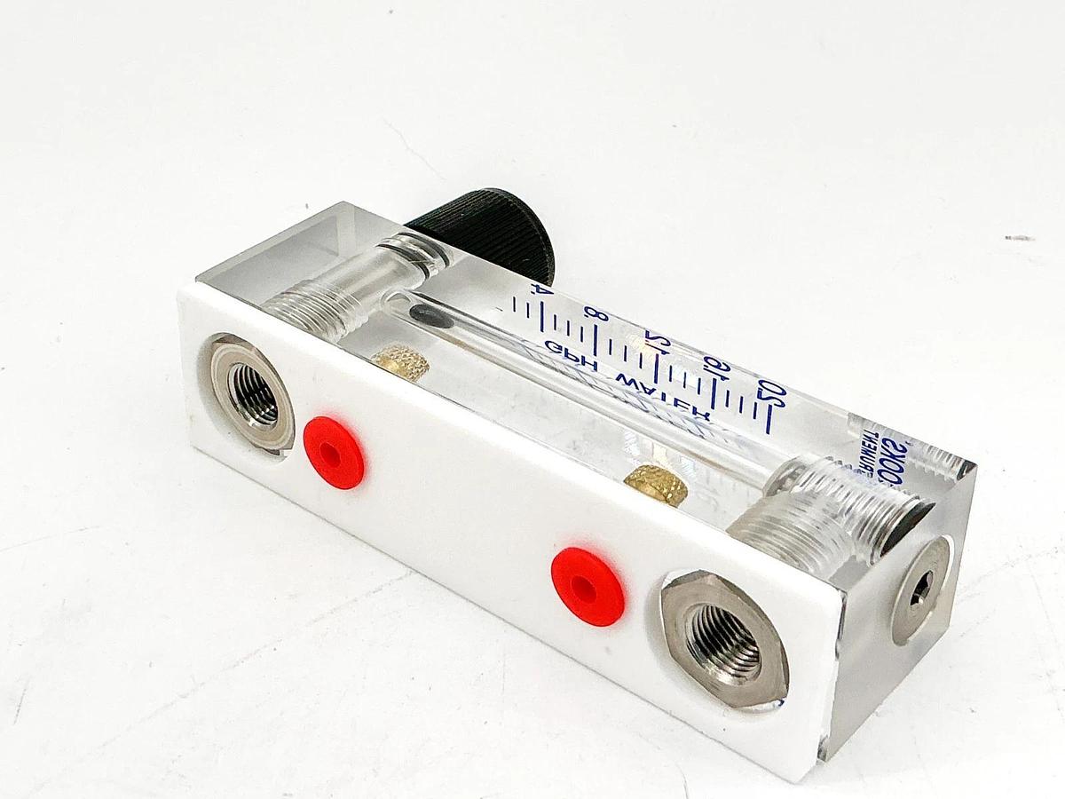 New Brooks Key Instruments 2510A2L28SVVT Flowmeter 0.2-2GPH Water 100PSIG 2L28
