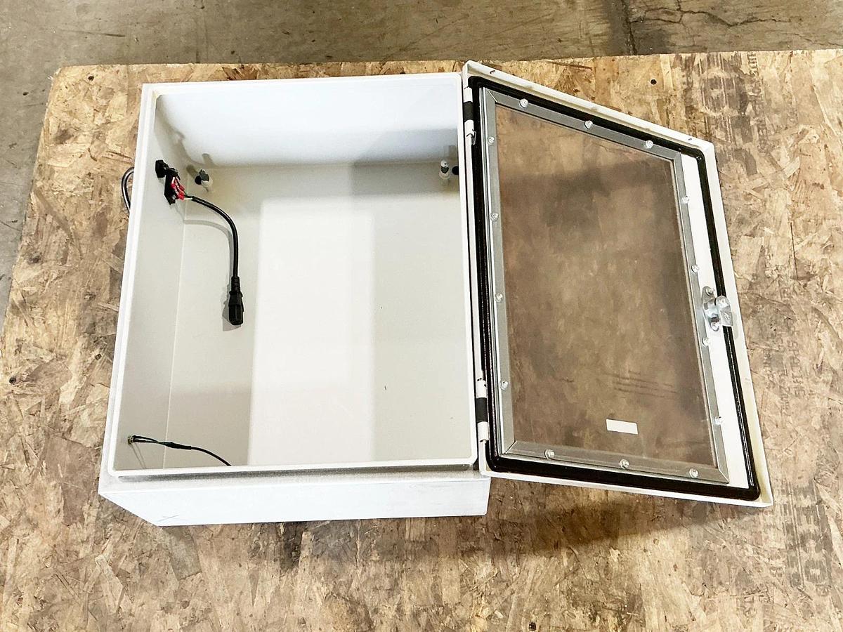 Used Hoffman CSD20168WLG Enclosure With Window Door 20.00x16