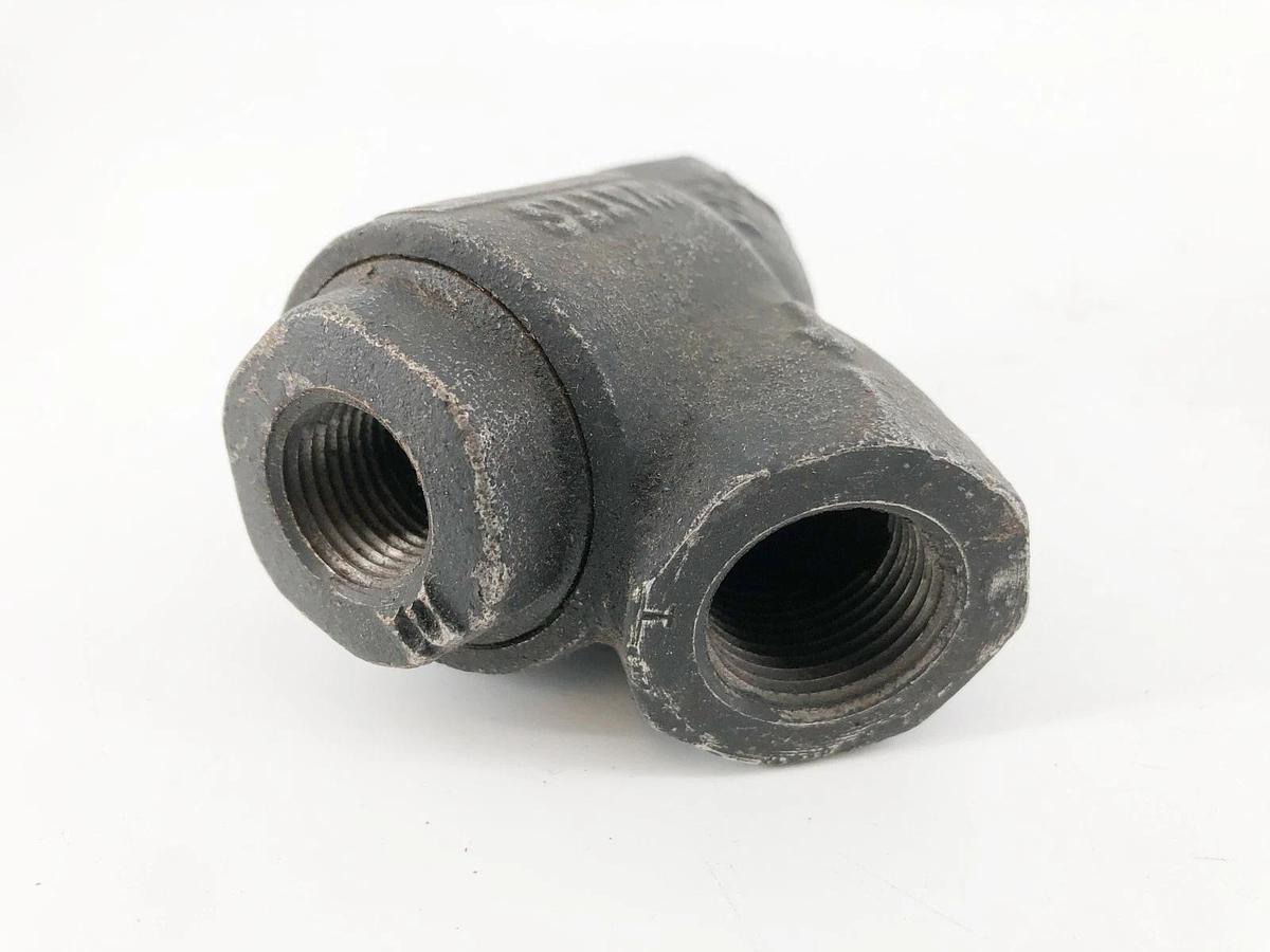 Lot of 2 Watts 3/4" 400 WOG Y-Strainers