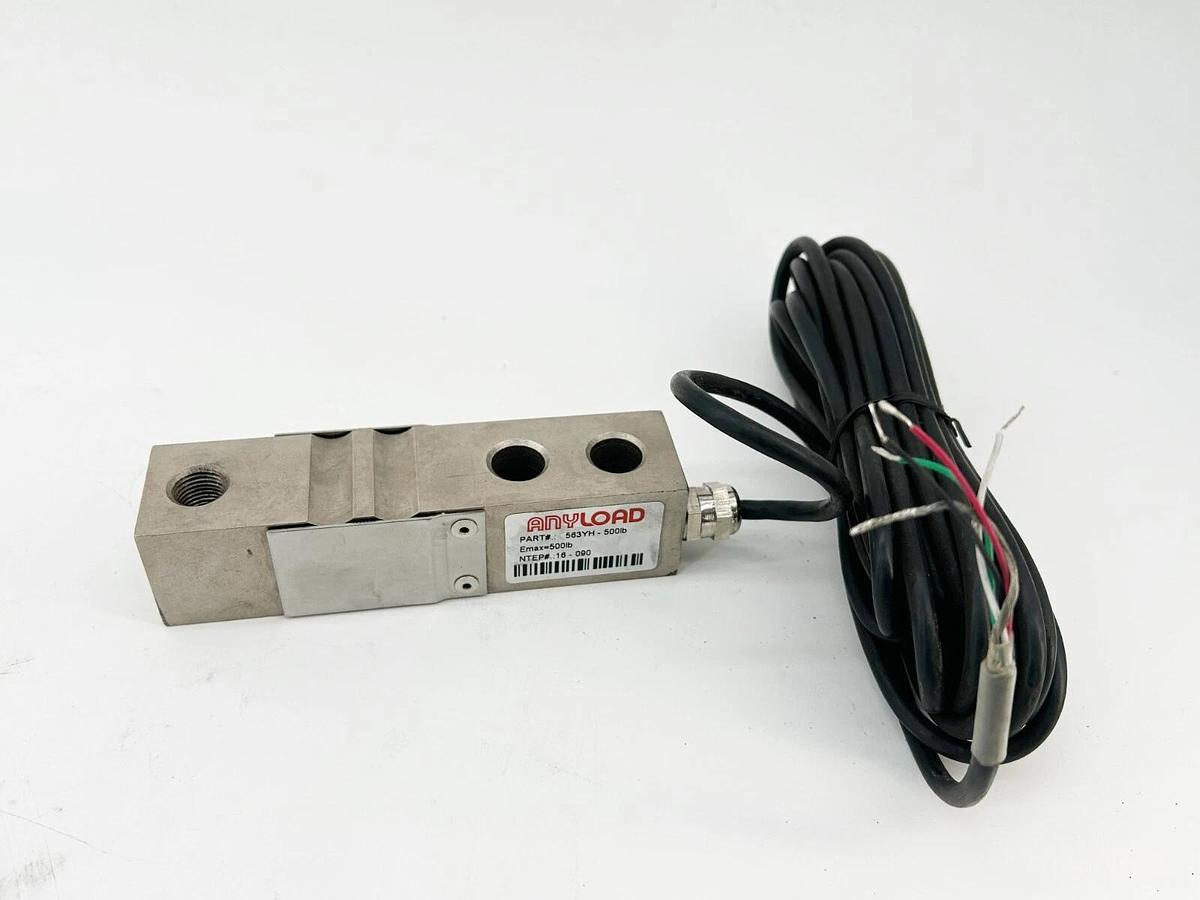 New Anyload 563YH-500LB Single Ended Beam Load Cell Emax 500LB - No Box