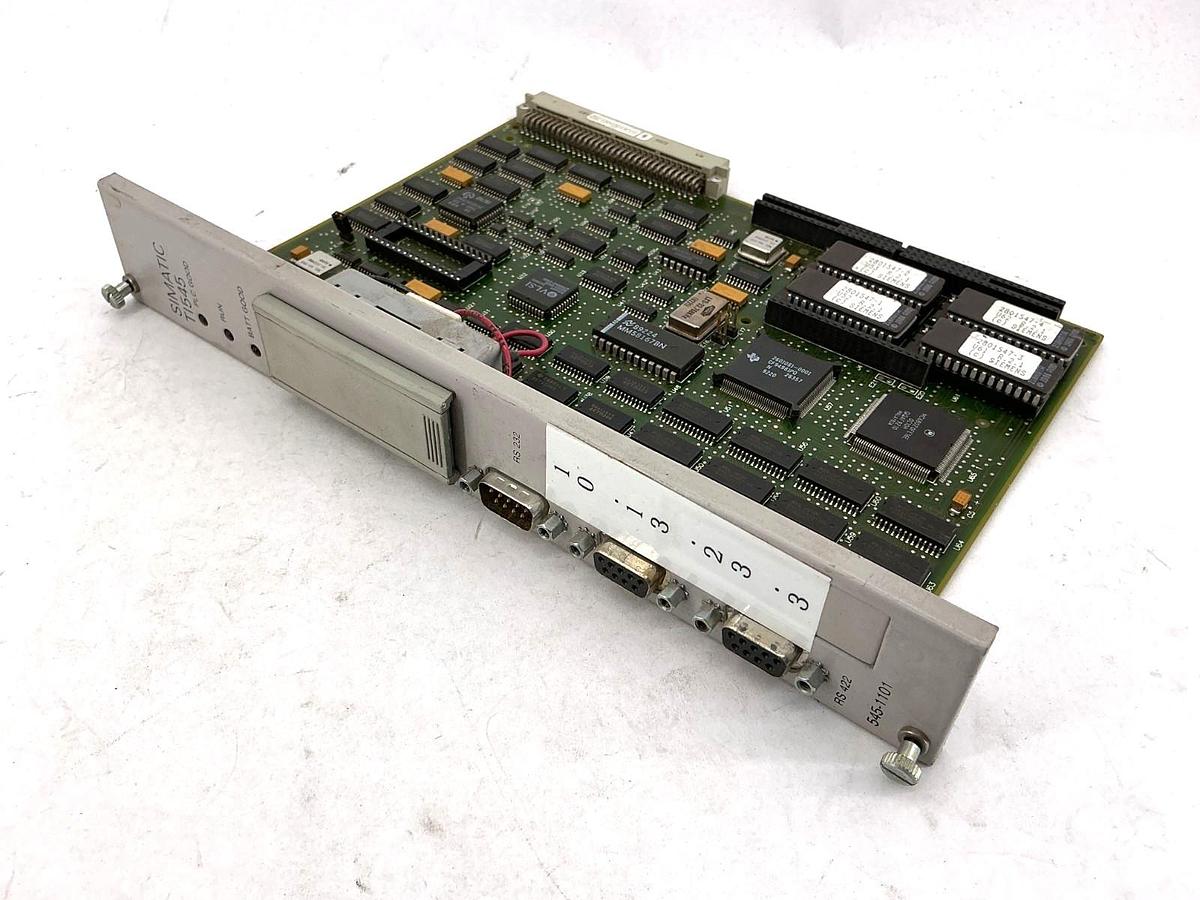 Used Siemens 545-1101 CPU Processor Module Simatic TI545 5451101