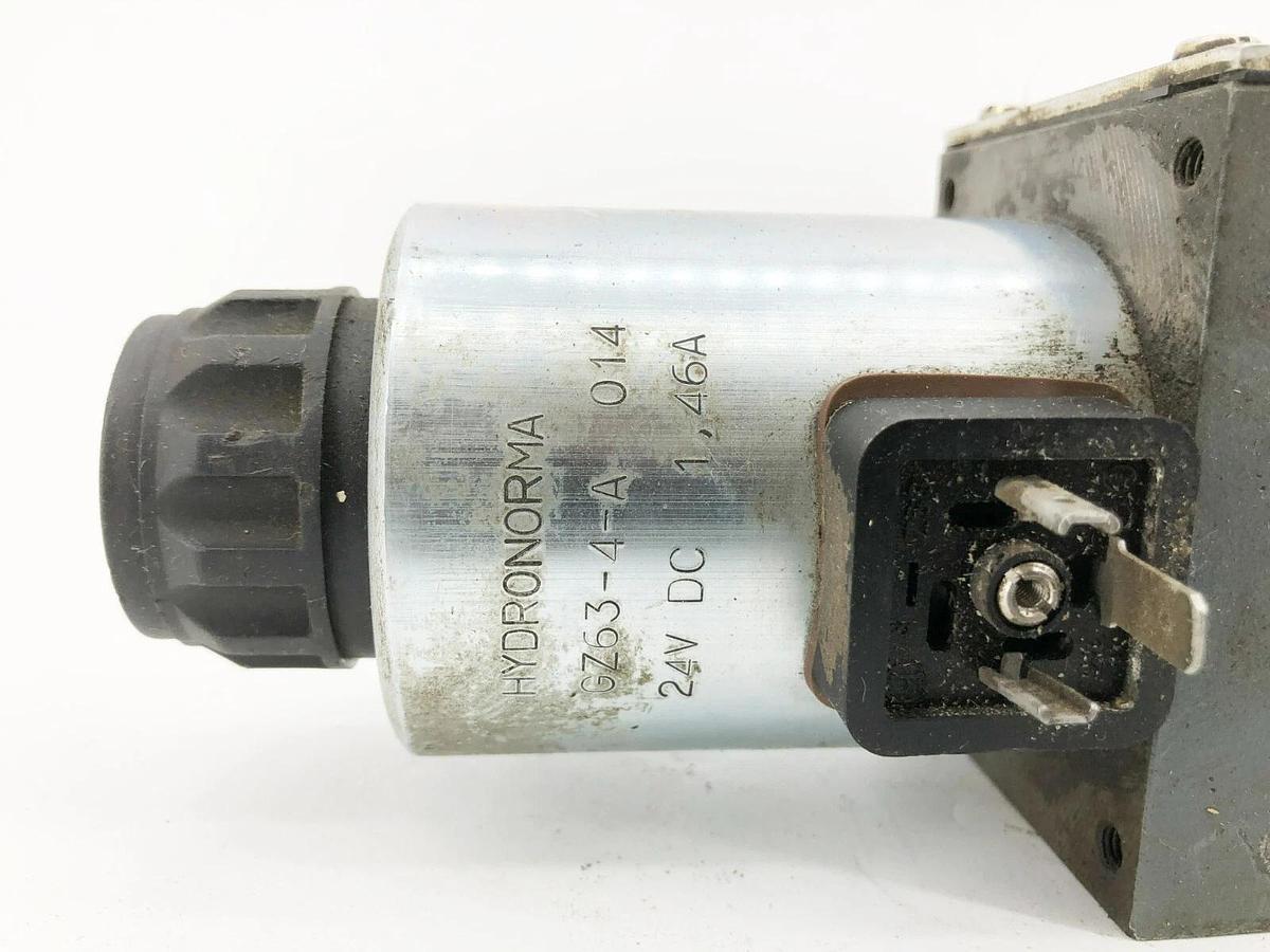 Used Rexroth 4WE10EA31/CG24N9Z4 Directional Valve 24VDC 1.46A 591219/1