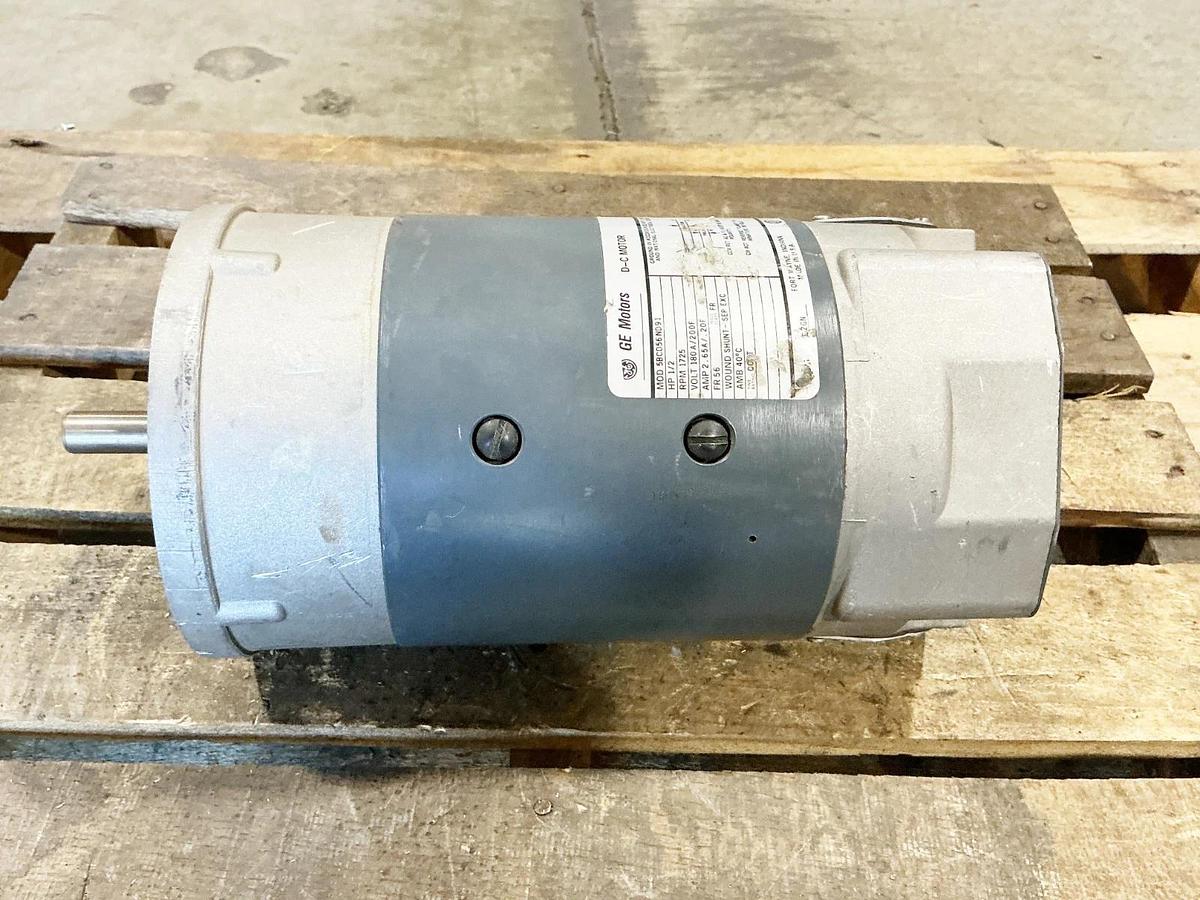 New GE Motors 5BCD56ND91 DC Motor 1/2HP 1725RPM 2.65A 200V - No Box