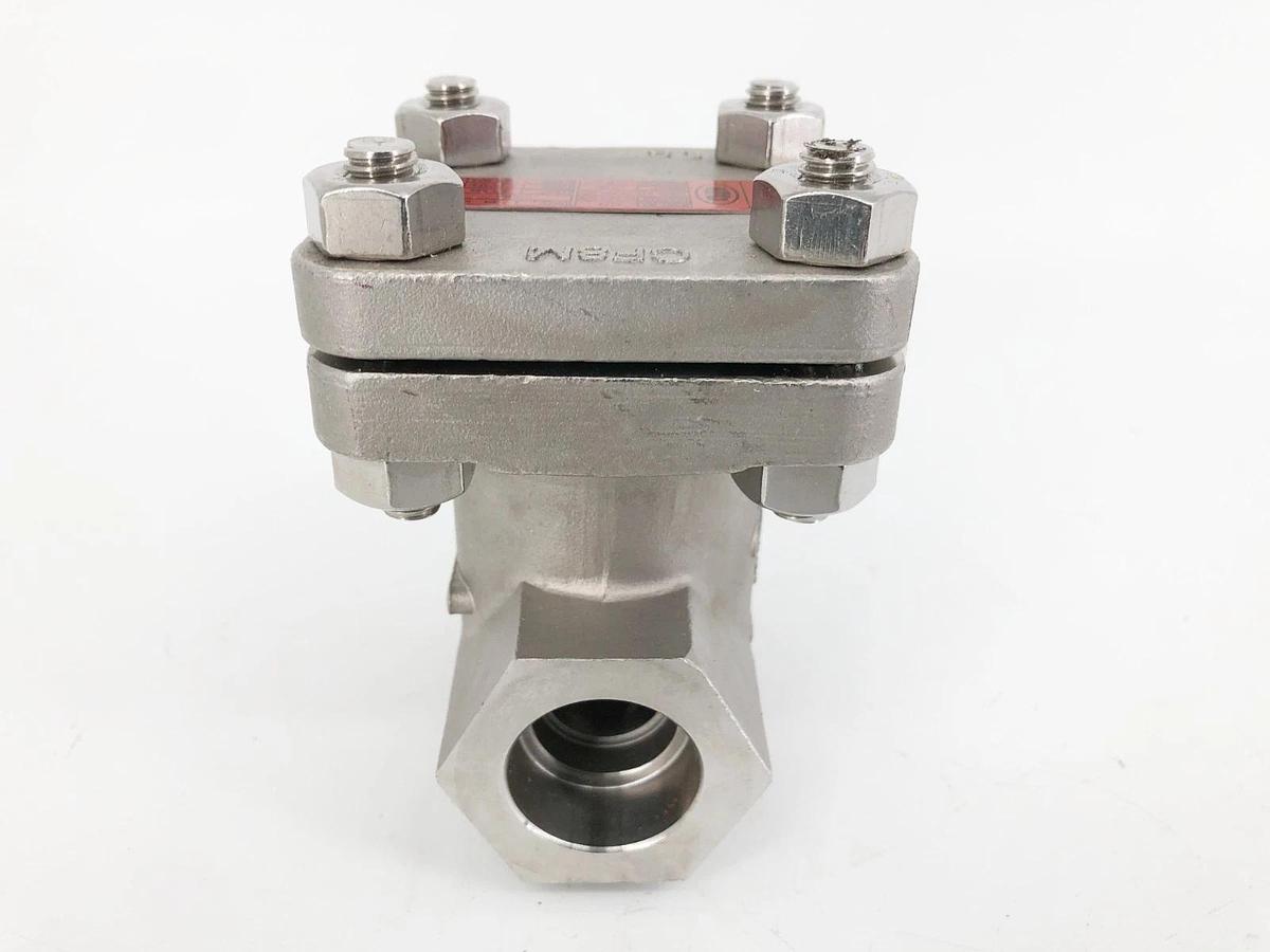 New Aloyco 4374 Stainless Steel Check Valve Size 3/4" Class 600 CF3M - No Box