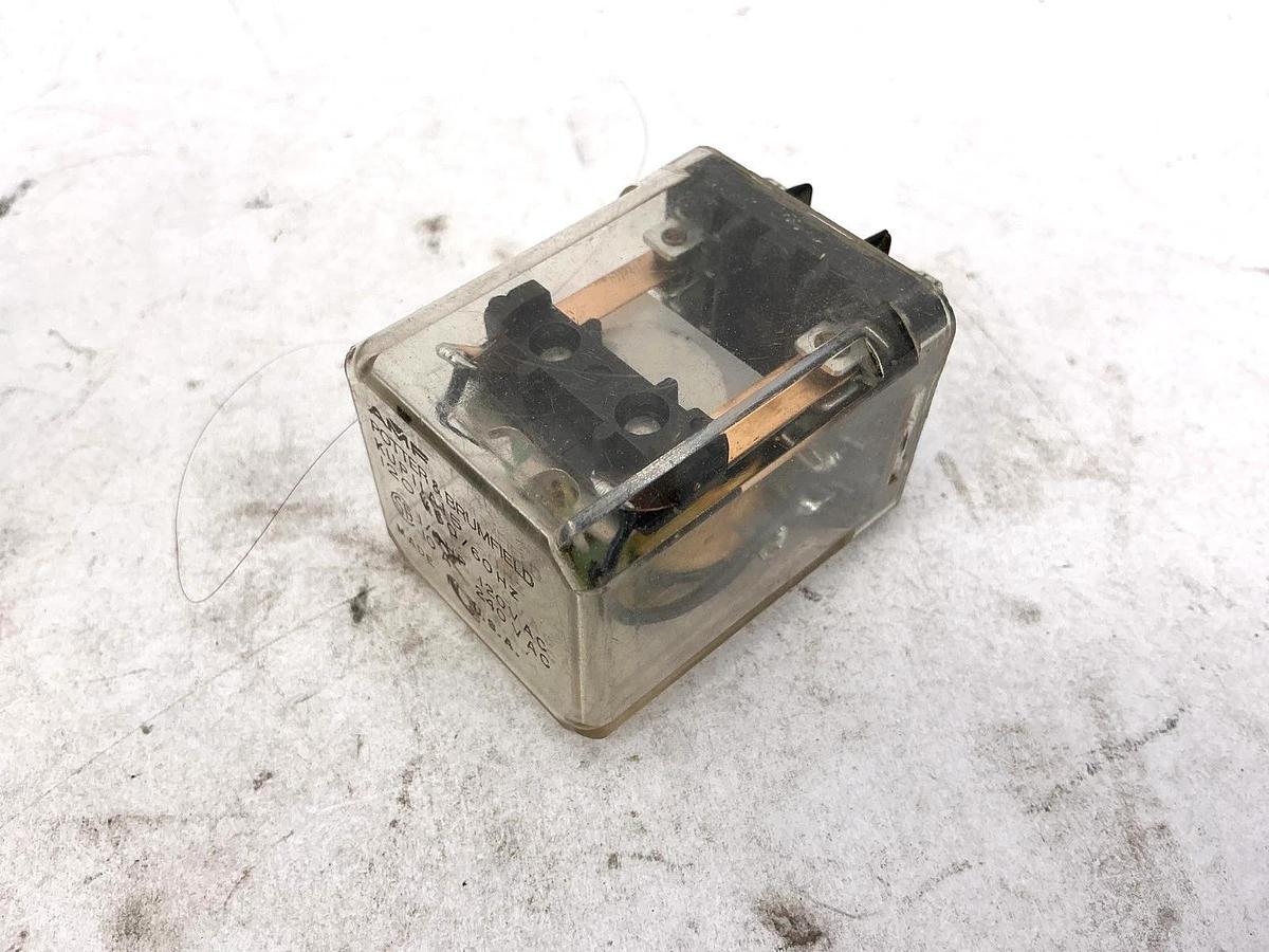 Used Lot of 2 Potter & Brumfield KUP-11A15-120 Relay 120V 50/60HZ 1/4HP 10A 240VAC