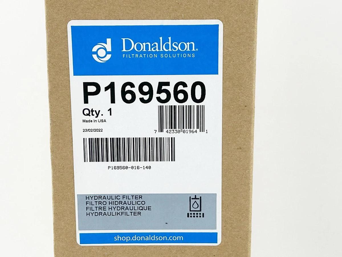 New Donaldson P169560 Filter Element 18.3" 12 Micron Filtration
