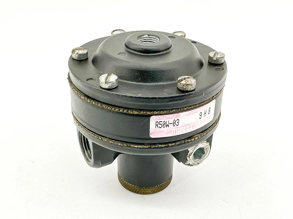 Used Numatics R50W-03 Pneumatic Pressure Regulator