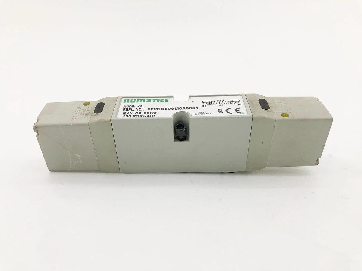 New Numatics 122BB500M000061 Solenoid Valve 24VDC 2.5W - No Box