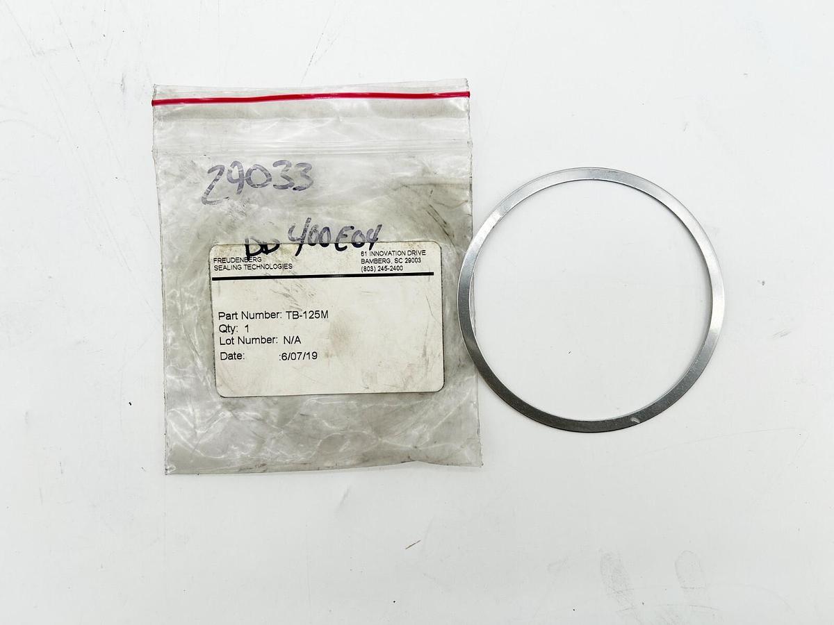 New Freudenberg Sealing Technologies TB-125M Metal Back Up Ring
