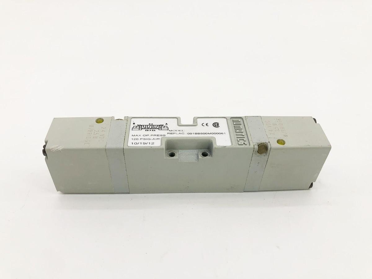New Numatics 091BB500M000061 Solenoid Valve 24VDC 120psig - No Box