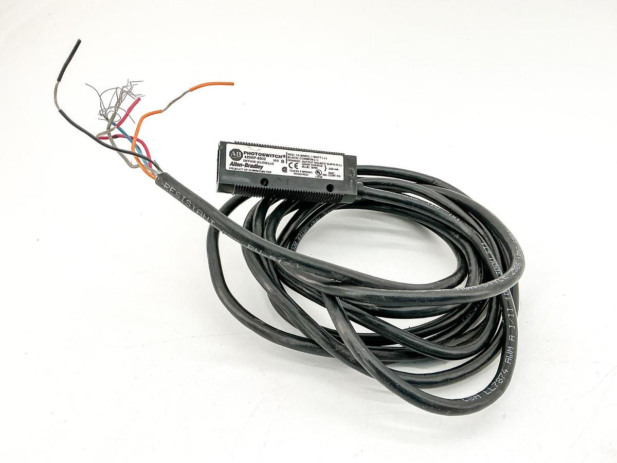 New Allen Bradley 42SRP-6032 Photoswitch Sensor 10-30VDC 1W Ser.B- No Box