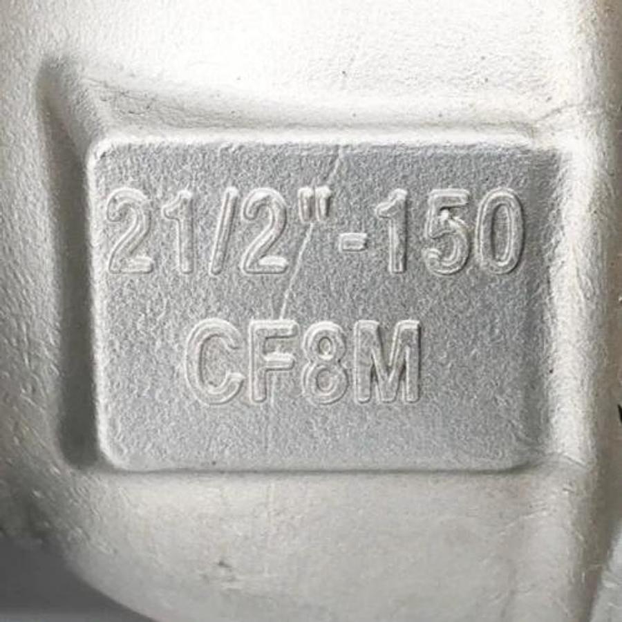New Festo 4810857 Ball Valve 2-1/2" 316 SS DN 50 PN20 - No Box