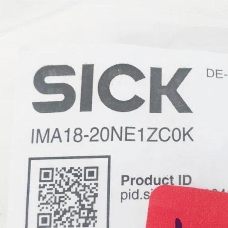 New Sick IMA18-20NE1ZC0K Inductive Prox Sensor 15-30VDC Sn = 0-20mm Sealed Bag