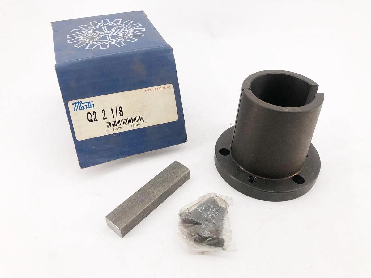 New Martin Q2 2-1/8 Split Taper Bushing 2-1/8" Keyed Bore