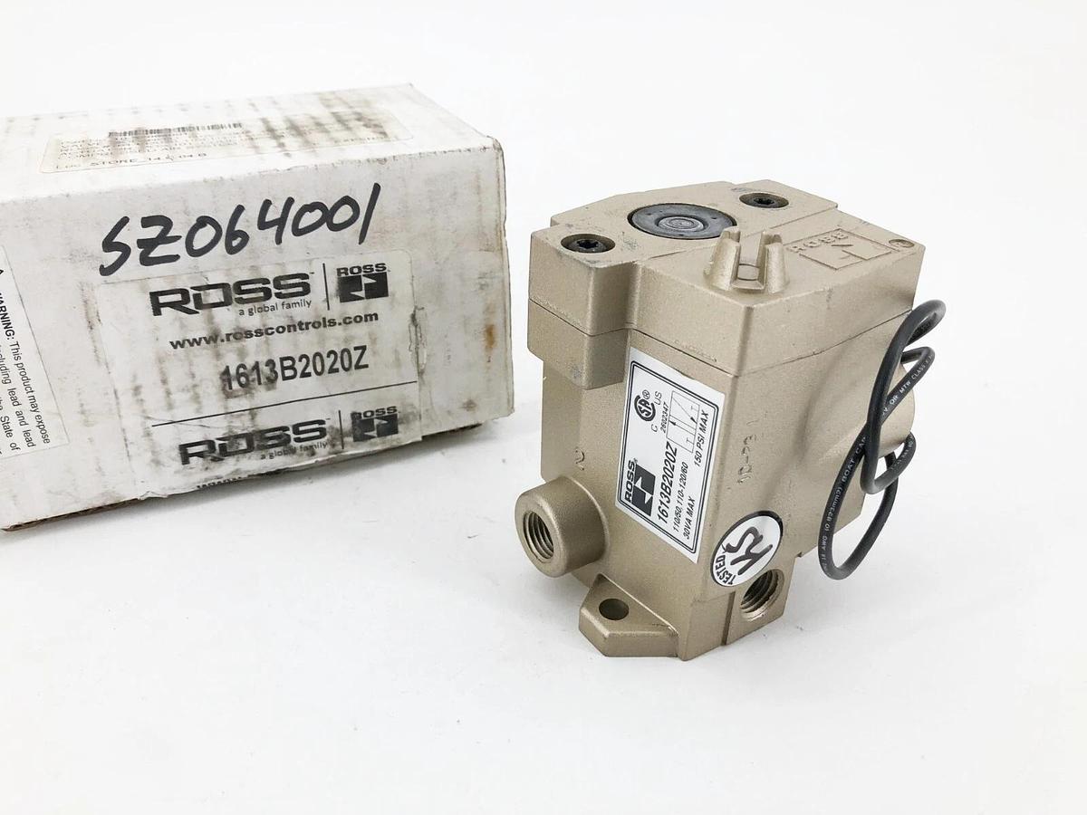 New Ross Controls 1613B2020Z Solenoid Valve 110/50 110-120/60