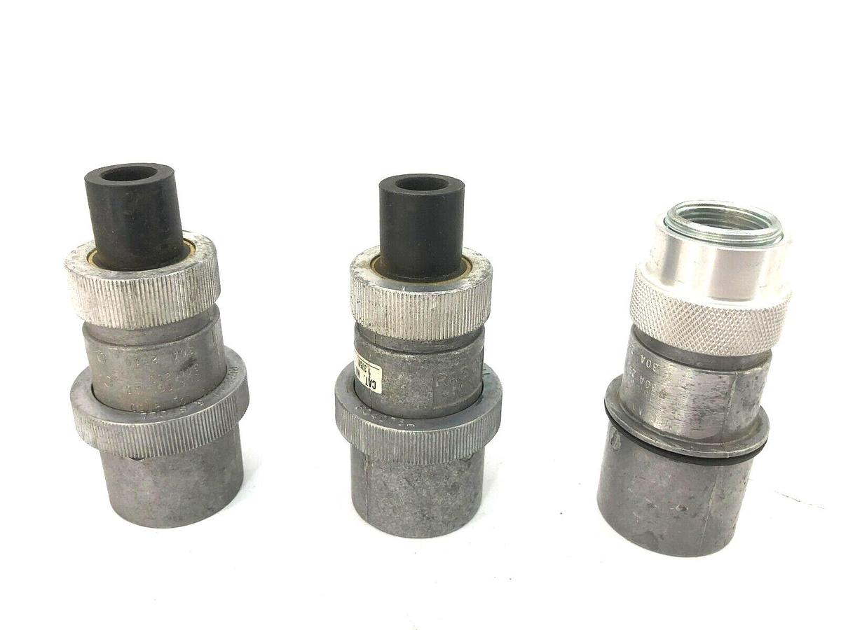 Lot of 3 New Russellstoll 3750 Plugs 30A 250V