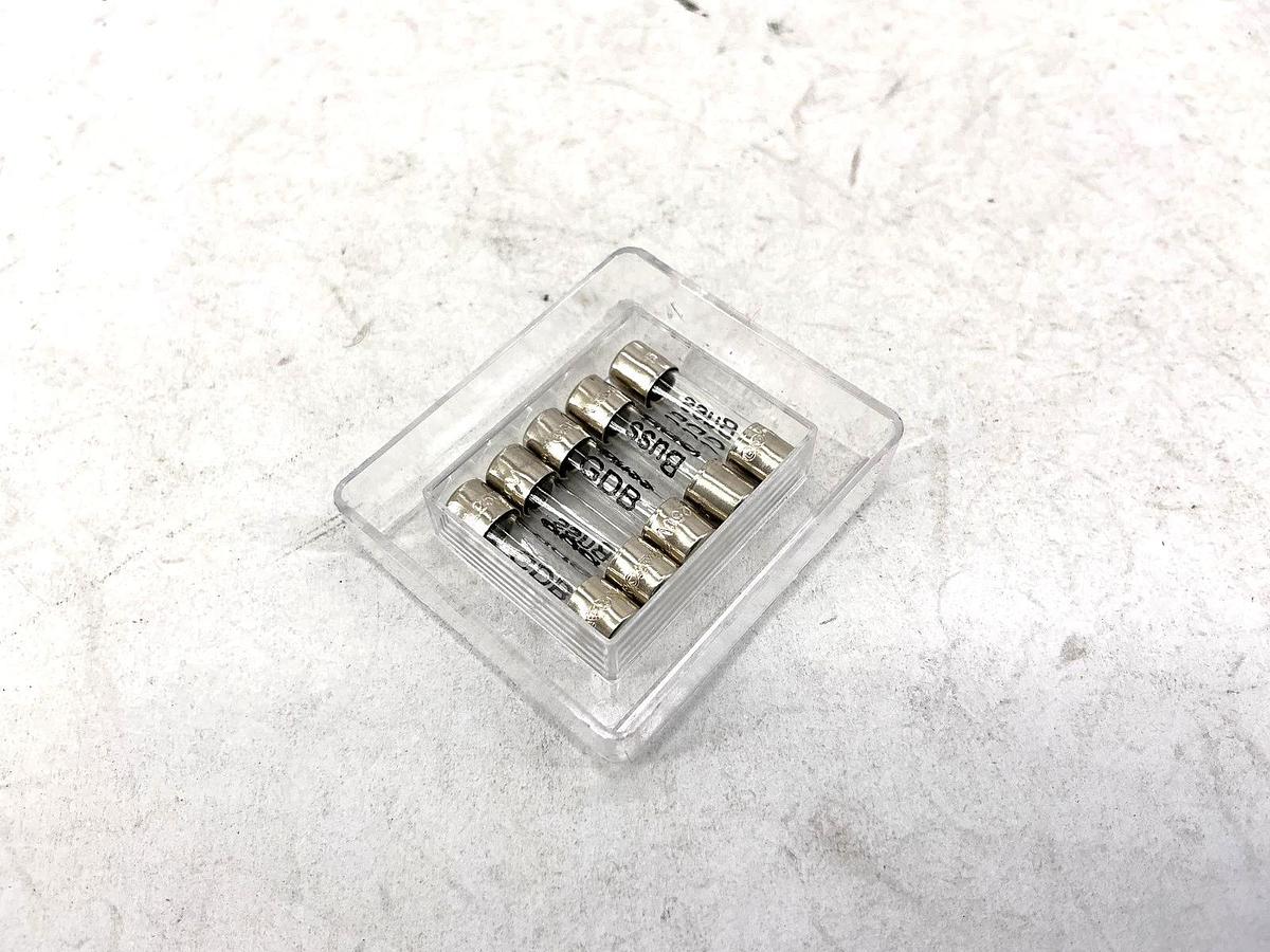 Lot of 20 New Bussmann GDB-2A Glass Mini Fuses 2A 250V