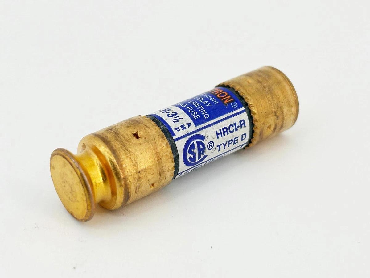 Used New Lot of 5 Bussmann FRN-R-3-1/2 Time Delay Fuse 3.5A 250V