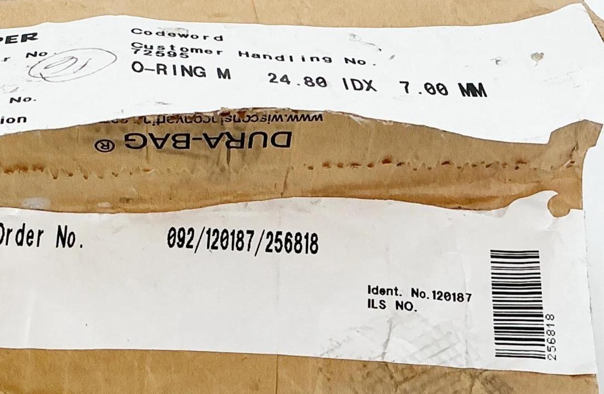 New Lot of 13 Voith Paper 120187 O-Rings44.8ID X 7.00MM