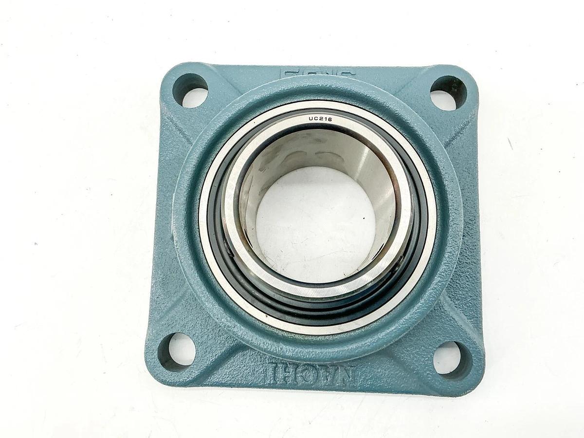 New Nachi UCF216 4 Bolt Flange Ball Bearing Unit 80mm Bore - No Box