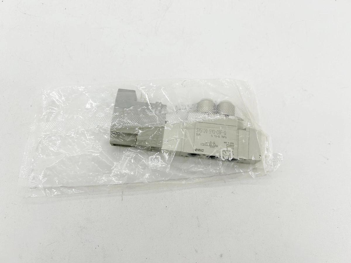 New SMC SY5120-5YO-C6F-Q Solenoid Valve