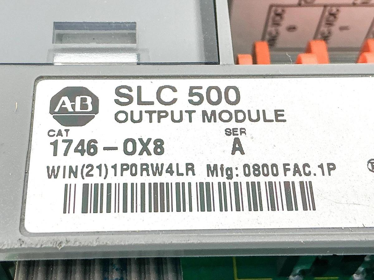 Used Allen Bradley 1746-OXB SLC500 Output Module PLC 250V 30A Ser.A