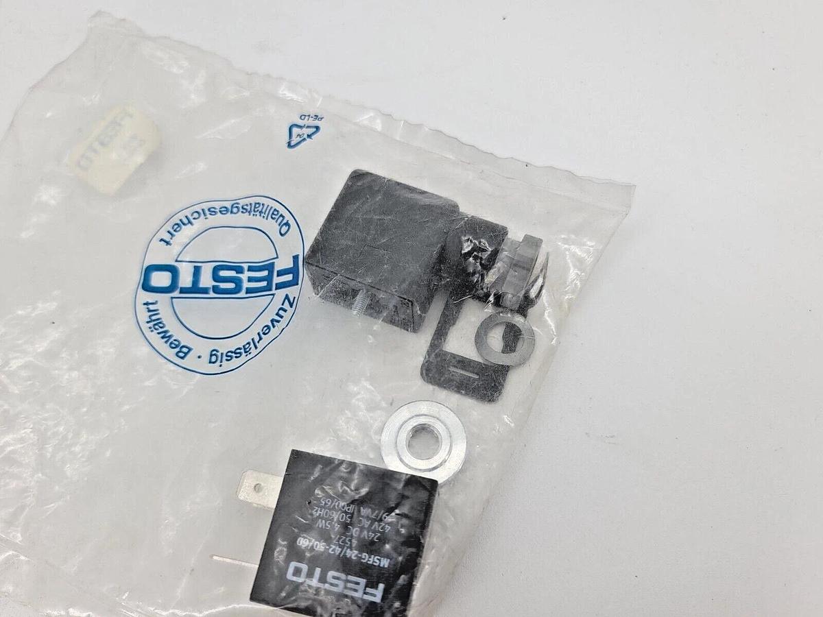 New Festo MSFG-24/42-50/60 4527 Solenoid Coil 24VDC 4.5W 42VAC