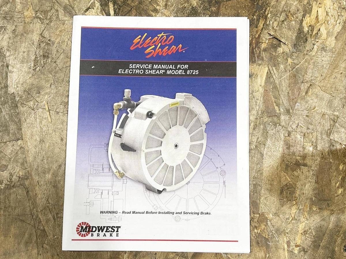 Refurbished Midwest Brake Model 8725-042-126597-575 Brake 575V 480VA 121 lbs-ft static