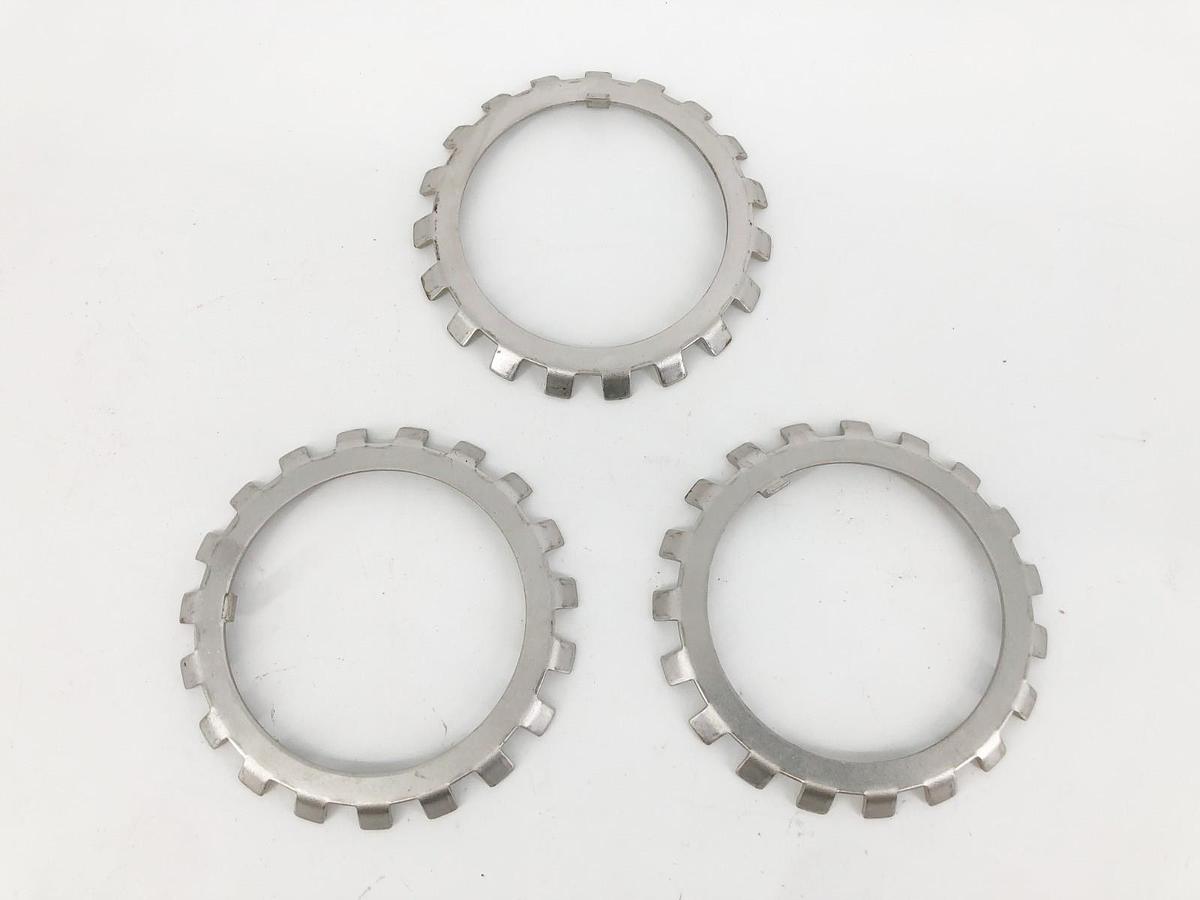 Lot of 3 New Whittet-Higgens WS-15 Locking Washers 2.973" ID 4.109" OD - No Box