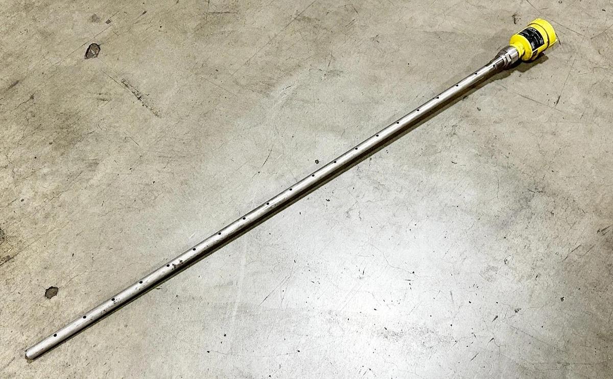 Used Vega VEGAFLEX 65.UX Level Sensor 20mA 36V 40Bar 580PSIG 48"L FX 65.UXANB1HKNXX