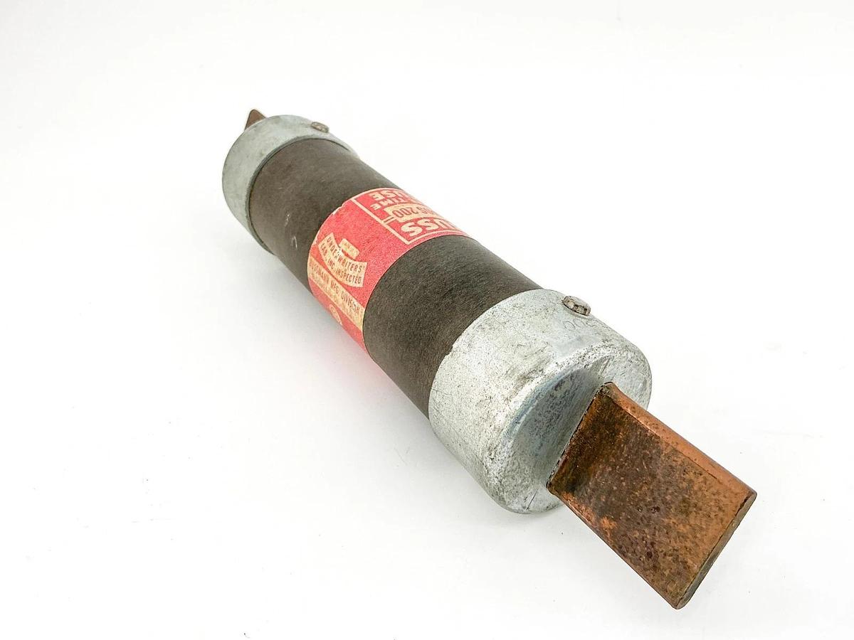 New Bussmann NOS-200 One Time Fuse 200A 600V - No Box