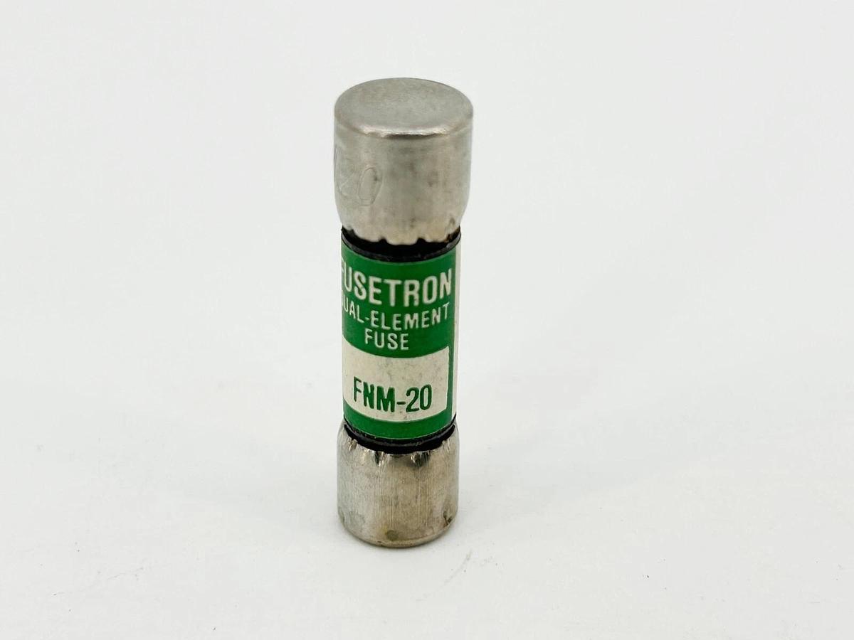 New Lot of 5 Bussmann FNM-20 DUal Element Time Delay 20A 250V