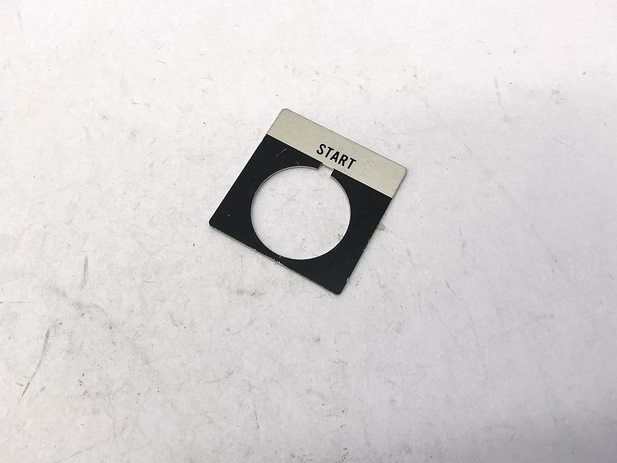 Lot of 5 New Allen Bradley 800T-X547 Ser A Legend Plate Start Accessory