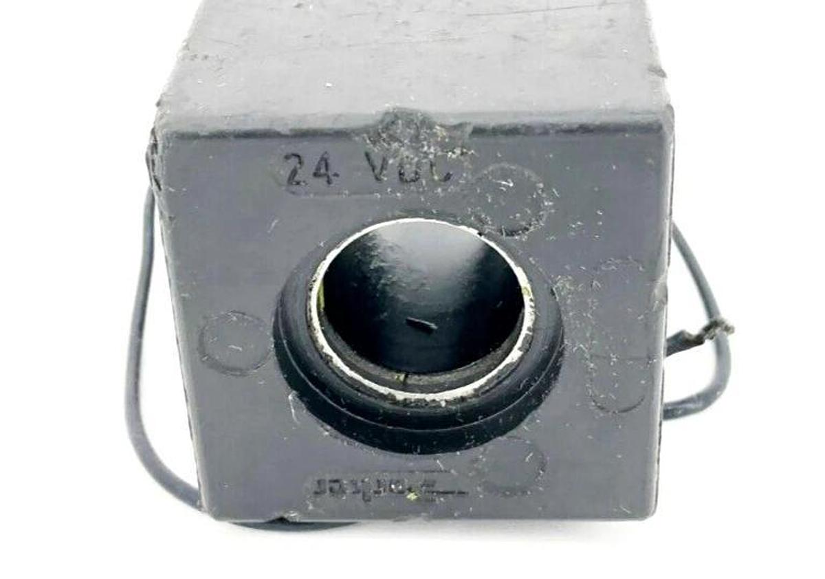 Used Parker 24VDC Solenoid Coil 3/4" ID