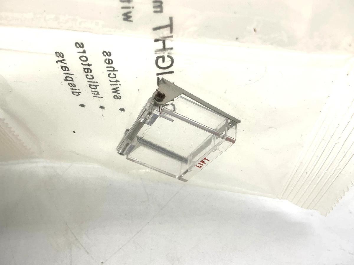 Lot of 2 New Dialight 565-0807 Switch Bezel Cap Clear 5650807