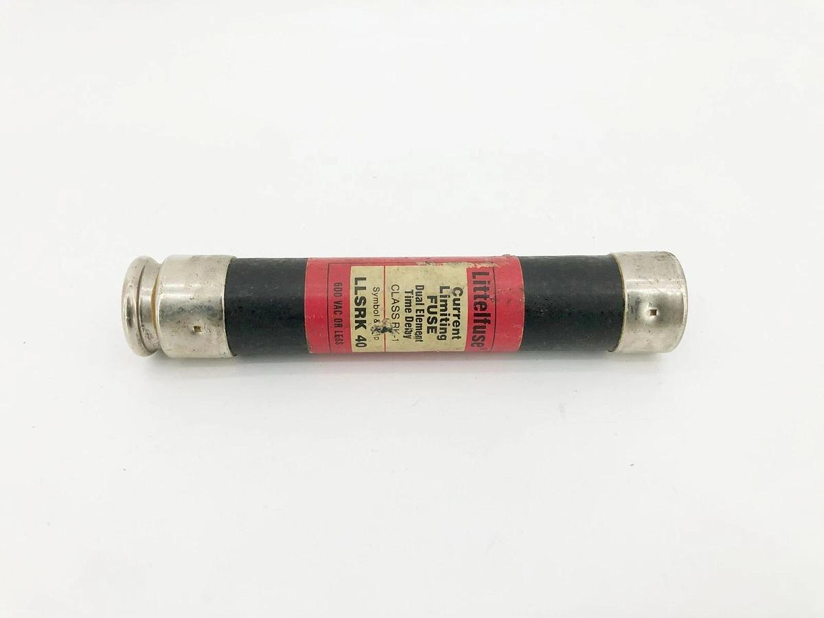 New Littelfuse LLSRK40 Dual Element Time Delay Fuse 40A 600V Class RK1