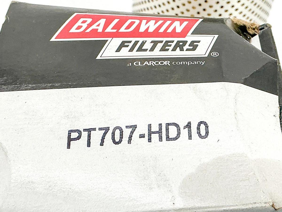 New Lot of 2 Baldwin PT707-HD10 Hydraulic Filter Element